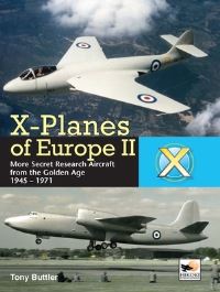 Book Cover for X-Planes of Europe II by Tony Buttler