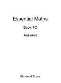 Book Cover for Essential Maths 7C Answers by 