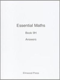 Book Cover for Essential Maths 9H Answers by David Rayner