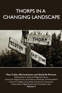 Book Cover for Thorps in a Changing Landscape by Paul Cullen, Richard Jones, David N Parsons