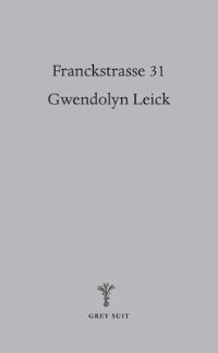 Book Cover for Franckstrasse 31 by Gwendolyn Leick