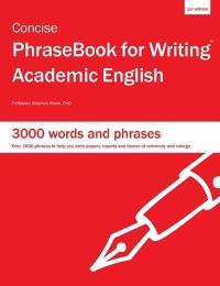 Book Cover for Concise PhraseBook for Writing Academic English by Stephen Howe