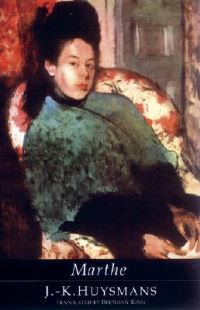 Book Cover for Marthe by JK Huysmans, Brendan King