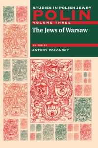 Book Cover for Polin: Studies in Polish Jewry Volume 3 by Antony Polonsky