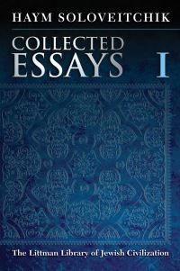 Book Cover for Collected Essays by Haym Soloveitchik