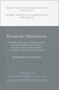 Book Cover for Room for Manoeuvre by Morwenna Symons