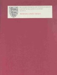 Book Cover for A History of the County of Stafford. Vol. 9 Burton-Upon-Trent by N J Tringham