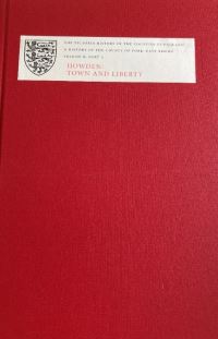 Book Cover for A History of the County of York. Volume X East Riding by David Crouch