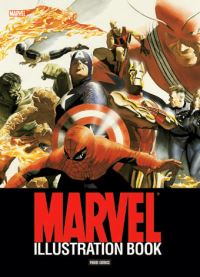 Book Cover for Marvel Illustration Book by Alex Ross