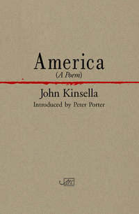 Book Cover for America by John Kinsella