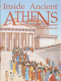 Book Cover for Inside Ancient Athens by Fiona Macdonald