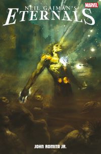 Book Cover for Neil Gaiman's Eternals by Neil Gaiman, John Romita, Danny Miki