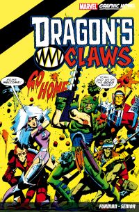 Book Cover for Dragons's Claws by Simon Furman, Geoff Senior