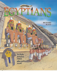 Book Cover for Discovering Egyptians by Richard Platt, L R Galante, Andrea Orani