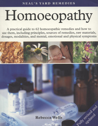 Book Cover for Homoeopathy by Rebecca Wells, Neals Yard Remedies Firm