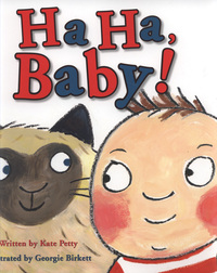 Book Cover for Ha Ha, Baby! by Kate Petty, Georgie Birkett