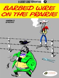 Book Cover for Barbed Wire on the Prairie by Morris, Goscinny, Luke Spear