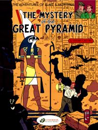 Book Cover for The Mystery of the Great Pyramid. [Part 1] The Papyrus of Manethon by EdgarP Jacobs