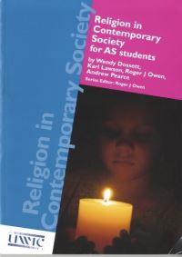Book Cover for Religion in Contemporary Society for AS Students by Wendy Dossett