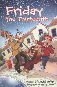 Book Cover for Friday the Thirteenth by David Webb, Derry Dillon