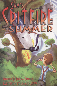 Book Cover for Sam's Spitfire Summer by Ian MacDonald, Charlie Clough