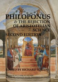 Book Cover for Philoponus by Richard Sorabji