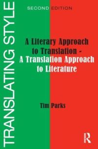 Book Cover for Translating Style by Tim Parks