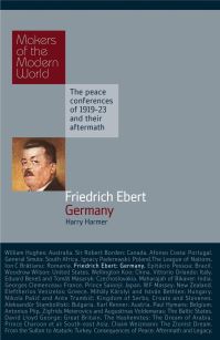 Book Cover for Friedrich Ebert, Germany by H J P Harmer