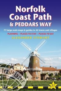 Book Cover for Norfolk Coast Path & Peddars Way by Alexander Stewart