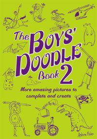 Book Cover for The Boys' Doodle Book 2 by Andrew Pinder