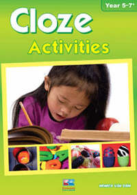 Book Cover for Cloze Activities by Monica van Dam