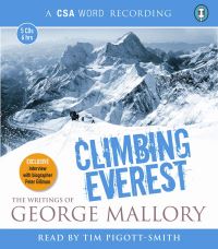 Book Cover for Climbing Everest by George Mallory