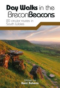 Book Cover for Day Walks in the Brecon Beacons by Harri Roberts