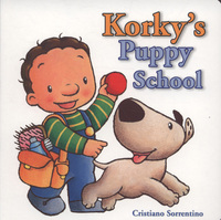 Book Cover for Korky's Puppy School by Cristiano Sorrentino, Olivia George