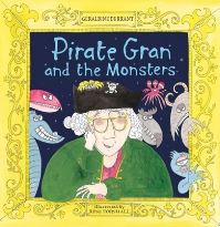 Book Cover for Pirate Gran and the Monsters by Geraldine Durrant