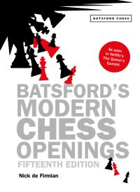 Book Cover for Batsford's Modern Chess Openings by Nick de Firmian