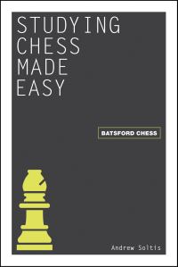 Book Cover for Studying Chess Made Easy by Andy Soltis
