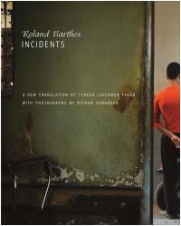 Book Cover for Incidents by Roland Barthes