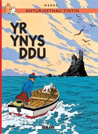 Book Cover for Yr Ynys Ddu by Hergé, Dafydd Jones