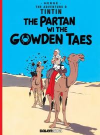 Book Cover for The Partan Wi the Gowden Taes by Hergé