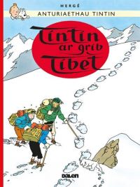 Book Cover for Tintin Ar Grib Tibet by Hergé