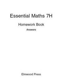 Book Cover for Essential Maths 7H Homework Book Answers by Herbert Silberer
