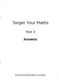 Book Cover for Target Your Maths. Year 3 Answers by Stephen Pearce