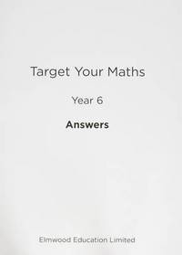 Book Cover for Target Your Maths. Year 6 Answers by Stephen Pearce