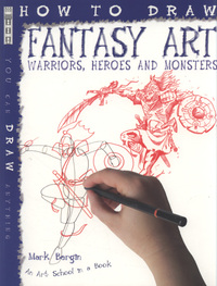Book Cover for How to Draw Fantasy Art by Mark Bergin