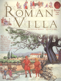 Book Cover for A Roman Villa by Jacqueline Morley, John James