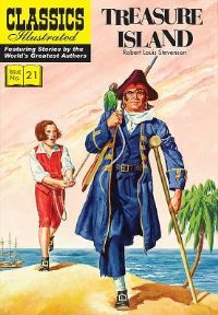 Book Cover for Treasure Island by Alex A Blum, Jon Brooks, Robert Louis Stevenson