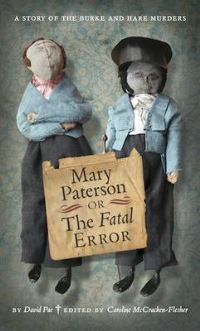 Book Cover for Mary Paterson, or, The Fatal Error by David Pae, Association for Scottish Literary Studies