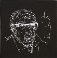 Book Cover for The Wolseley Drawings by Damien Hirst