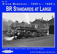 Book Cover for Steam Memories, 1950'S-1960'S. No. 32 BR Standards at Large by David Dalton